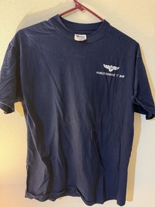WORLD FAMOUS I BAR NAVAL  AIR STATION SAN DIEGO NORTH ISLAND T SHIRT  RETRO MED