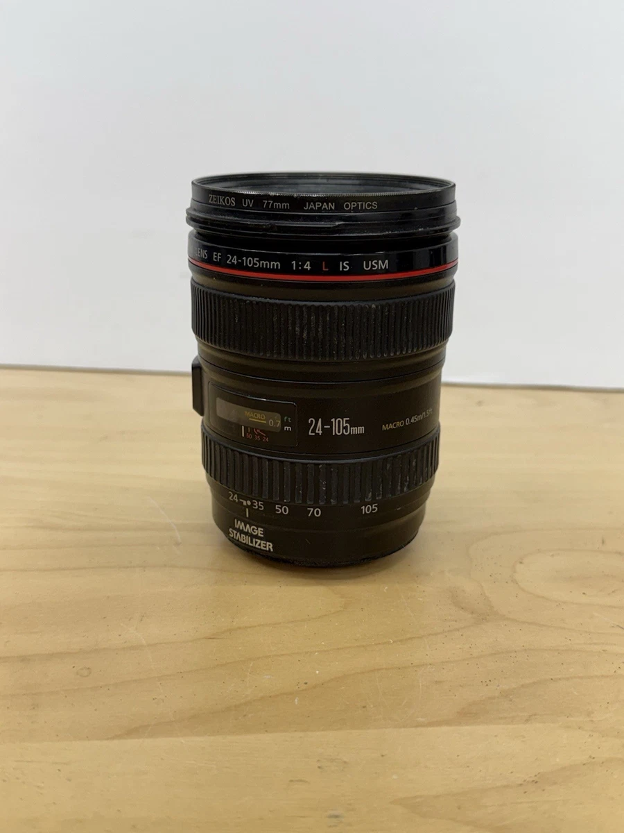 Canon Zoom Lens EF 24-105mm 1:4 L IS USM Ultrasonic Macro