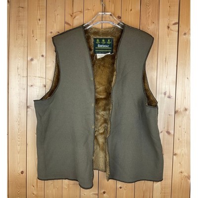 Barbour A297 Men's Warm Pile Acrylic Lining Waistcoat, Brown - Size (XL-XXL)