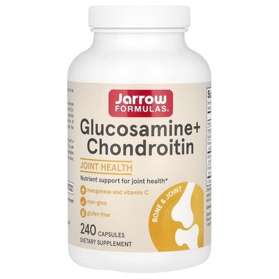 Jarrow Formulas, Glucosamin + Chondroitin, 240 Kapseln