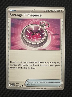 Pokémon - Strange Timepiece - MEG 128/132 - Trainer - English - Near Mint