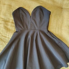Navy Sweetheart Party Cocktail Dress (Nasty Gal) Made in USA!