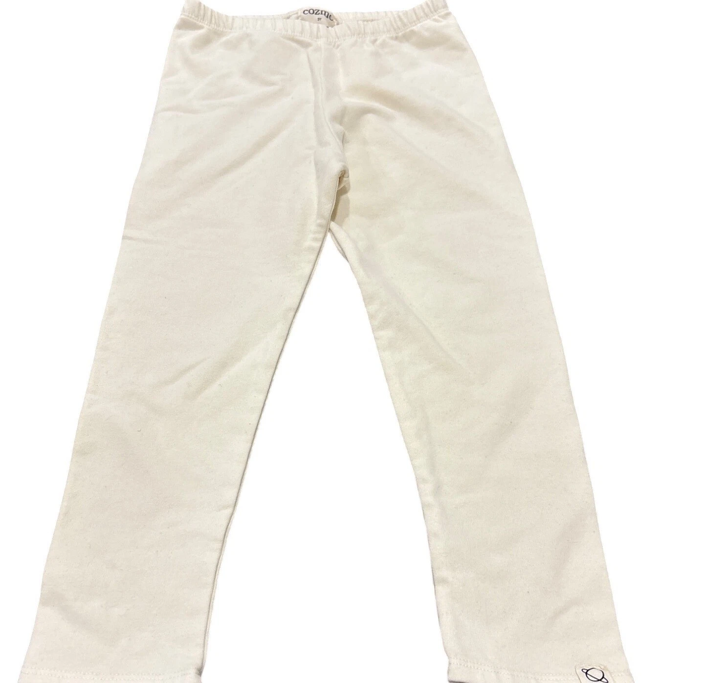 Cozmo Kids Ecru Elastic Waist Cotton Blend Leggings 5Y NWT
Opens in a new window or tab