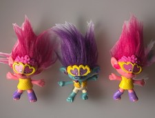 2020 McDonald's Trolls World Tour PARTY BRANCH  POPPY Figures Happy Meal Toys
