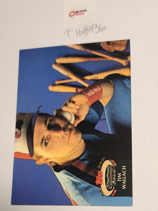 1992 Stadium Club Tim Wallach Montreal Expos #340