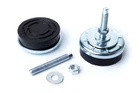 4 piece machine feet ABM1/machine base/ø80 M12x120mm/swing element/adjustable foot