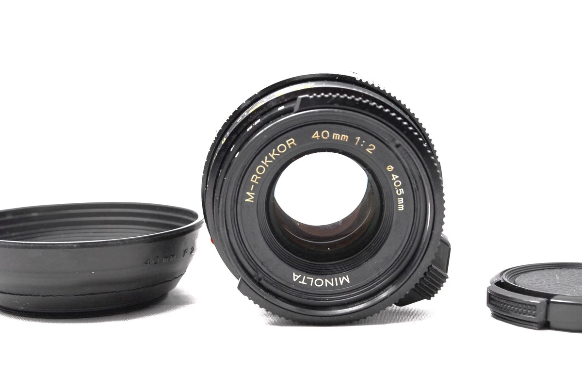 Minolta M Rokkor 40mm F2 for sale | eBay