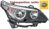 Hella 1EF008673-081 Hauptscheinwerfer Rechts Scheinwerfer FüR BMW