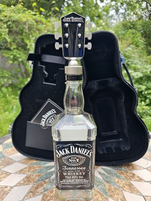 JACK DANIELS Limited Edition Guitar Case For Bottle 700ml Gift Box