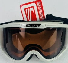 Scott Classic Snow Goggles Silver Ski Snowboard Silver Amplifier NEW(other)