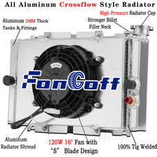 Radiator+Shroud Fan For Bennche Bighorn 500 / 700X-HD Excalibur UTV500-4 Massimo