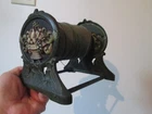 UNUSUAL  Antique  Ornate CAST IRON - THREAD / STRING HOLDER - STORE or HOME USE