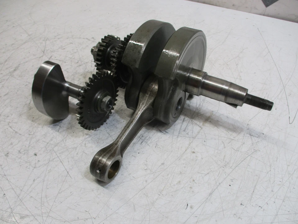 Suzuki drz400e drz 400 e 2000 00 Crankshaft counter balance crank shaft - Image 3 of 4