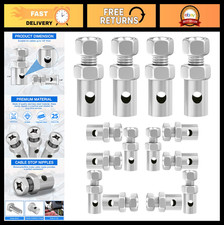 25pcs Universal 1/8" Brake/Throttle Cable Ends  Go-Kart, Bicycle, Motorcycle Pa