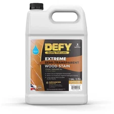 DEFY Extreme 1 Gallon Natural Pine Wood Stain and Sealer for Outdoor Use