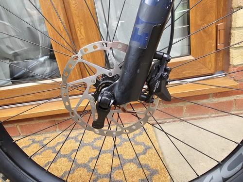Orbea Rise M20 Full Suspension Mountain Bike Large Carbon 18.5kg EP8 Shimano Fox - Picture 12 of 24