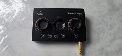 Sound Blaster GC7 Game Streaming DAC Amp ft 7.1 Buttons, Programmable SB-GC7