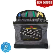 MagnoGrip 6.5 In. Platinum Pro Magnetic Clip-On Nail Utility Pouch