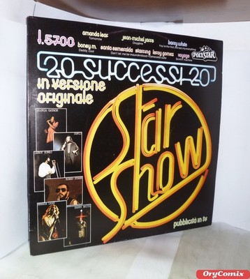 STAR SHOW - 20 HITS - VINYL LP 12'' ZOLL 33 UMDREHUNGEN RPM TOP