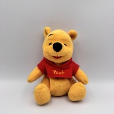 Mattel Arcotoys Disney VTG Mini Winnie the Pooh 6  Bean Bag Plush Stuffed Toy