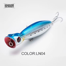 Topwater Popper Professional Fishing Lures Hard Artificial Baits 8Cm 10Cm 13Cm F