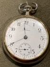 Antique 1913 Waltham Pocket Watch — 17 Jewel Movement, Nickel Case, Runs