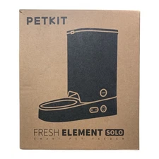 Petkit Fresh Element Solo Smart Automatic Pet Food Dispenser, 3L, White