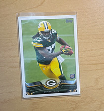 Topps 2013 Eddie Lacy Green Bay Packers Rookie RC Football Card #406. rookie card picture