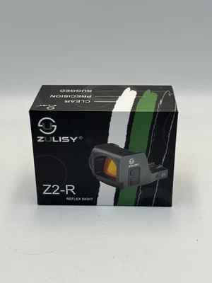 Zulisy Z2-R Micro Red Dot Sights 1x24mm 4 MOA Open Reflect Sight