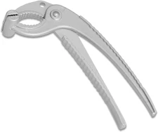 Hot Plate Gripper, anti Scald Bowl Holder Clip, 2 in 1 Aluminium Tongs Clamp & N