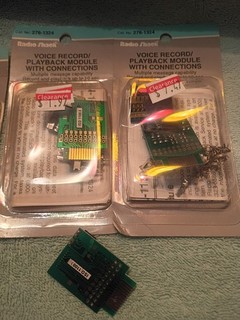 VOICE Record Playback Module Radio Shack NOS 276 1324 Set