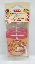 New H-E-B Flavor Favorites Car Air Freshener HEB Mango Chamoy Sherbet 3-Pack