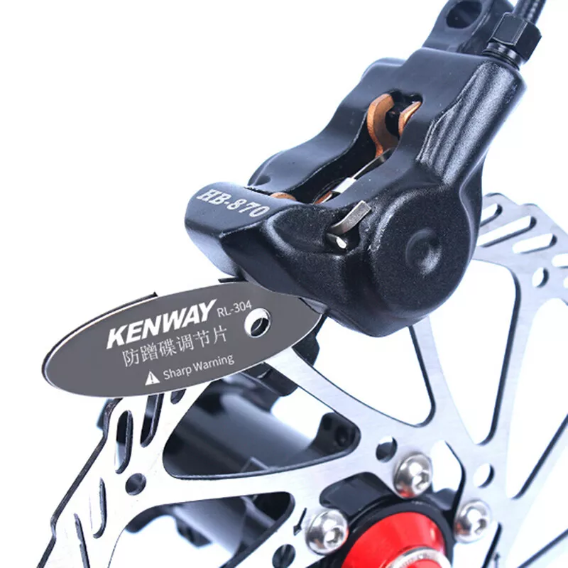 Adjusting Bike Bicycle Disc Brake Pads Spacer Tool Mounting