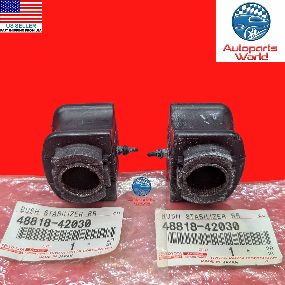 トップス 3298.rav4.bb.3298 GENUINE OEM TOYOTA RAV4 VENZA NX350 REAR STABILIZER BAR BUSHING