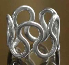 Solid 925 Sterling silver Band Statement Ring Handmade Ring All Size