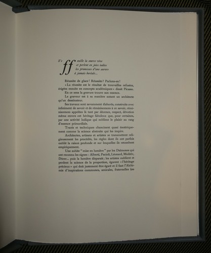 BRUYAS Jacques - AYME Martian "A visage nu" 1989. Ouvrage complet (8 estampes) - Imagen 4 de 12
