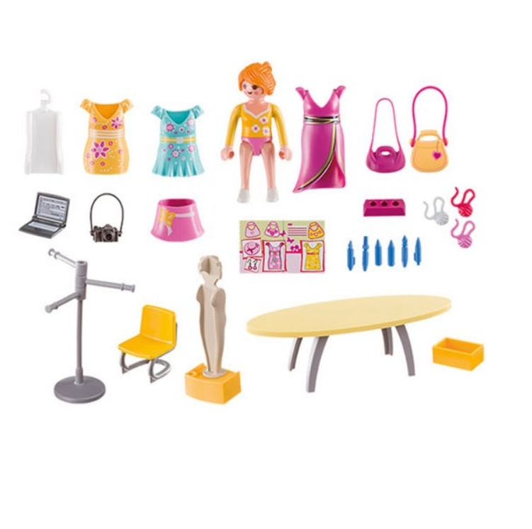 Playmobil 5652 - Valigetta Fashion Boutique - Set Portatile Con Abiti, Manichino E Accessori Per Bambine - 2