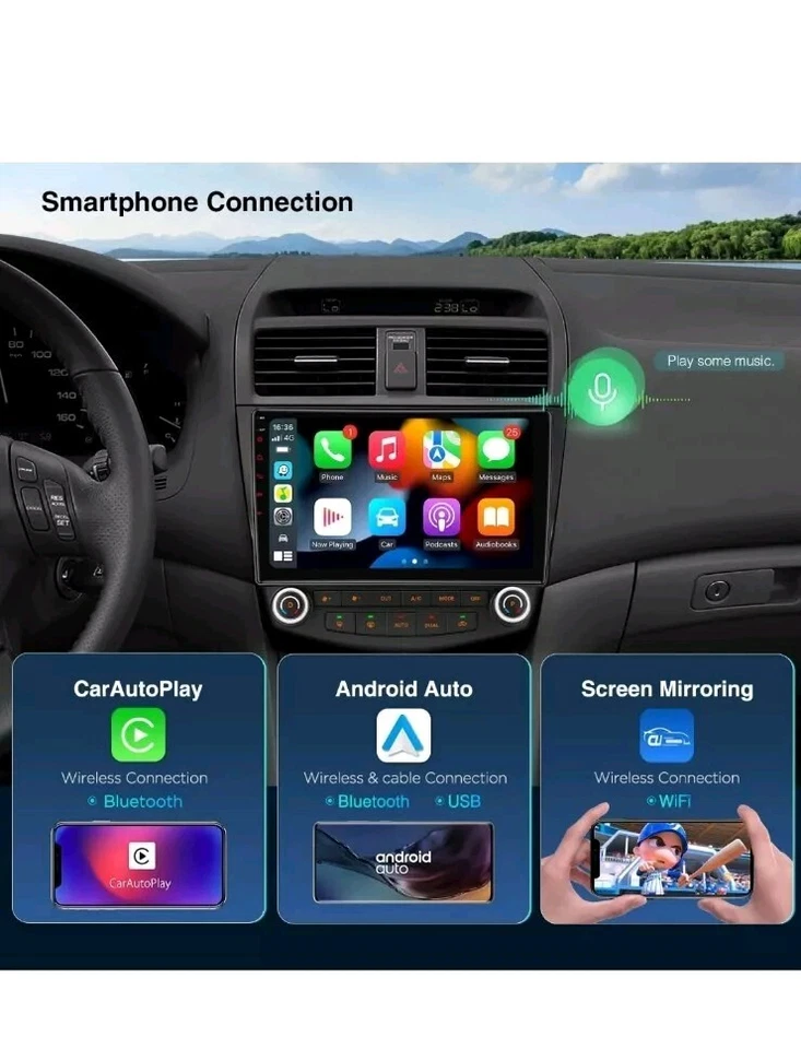 XTRONS Android 13 Car Stereo Radio Player 10.1 Inch IPS Touch Screen GPS Navigat - Image 4 of 4