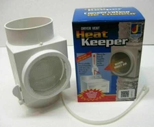 DRYER VENT HEAT KEEPER add humidity FOR DRY WINTER MONTHS renewable free heater
