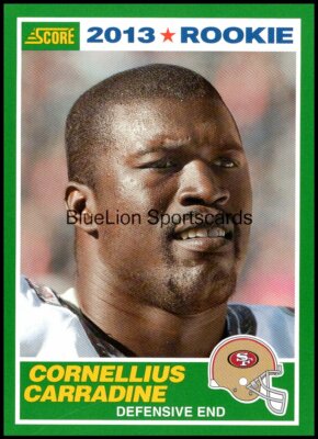 2013 Score #341 Cornellius Carradine RC | eBay