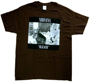 nirvana bleach t shirt