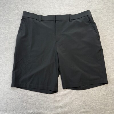 black nike hybrid shorts