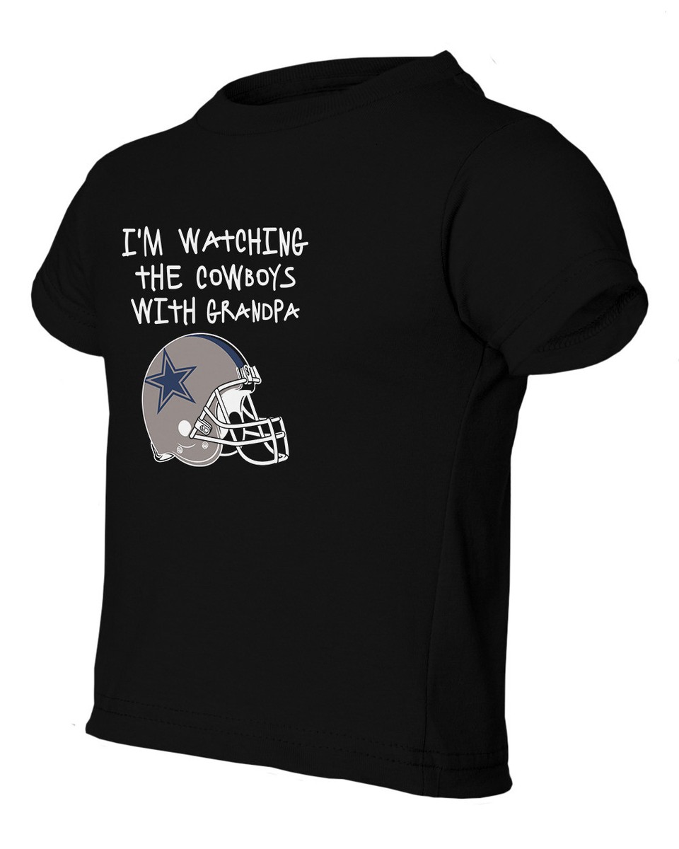 貴重！　NFL COWBOYS Tシャツ 子供用 Dallas Cowboys Watching With Grandpa Toddler T-Shirt | eBay