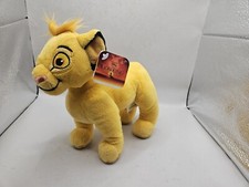 Simba Plush Stuffed Animal The Lion King Disney About 7 inches Dinsey NWT Plush