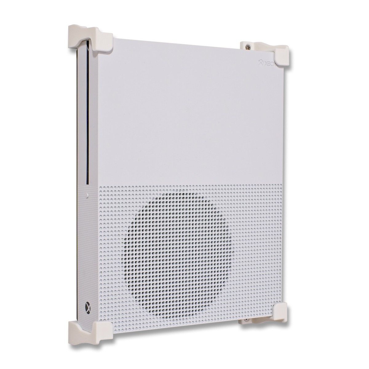 P3D-Lab Wall Mount for Xbox One S Game Console, XBOX One S Wall Bracket  White