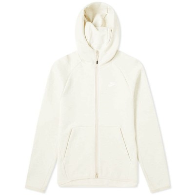 Nike Tech Fleece Full Zip Hoodie Oatmeal Grey White 928483-141 Men's M | eBay