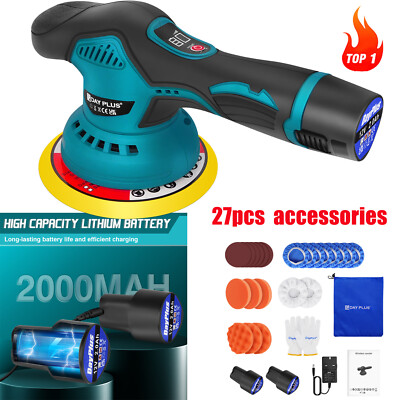 Dual Action Car Polishing Machine Orbital Car Polisher Buffer Sander 6 ...