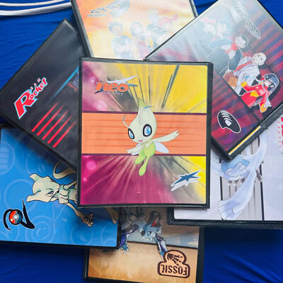 Neo Destiny Pokémon TCG Binder Set – Retro Laminated Cover & Spine