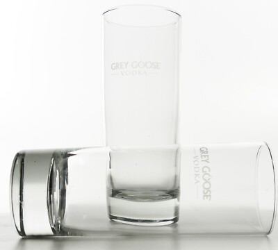 2 x Grey Goose Vodka Glas Longdrinkglas Gans Wodka Beverage Cocktailgläser 3400