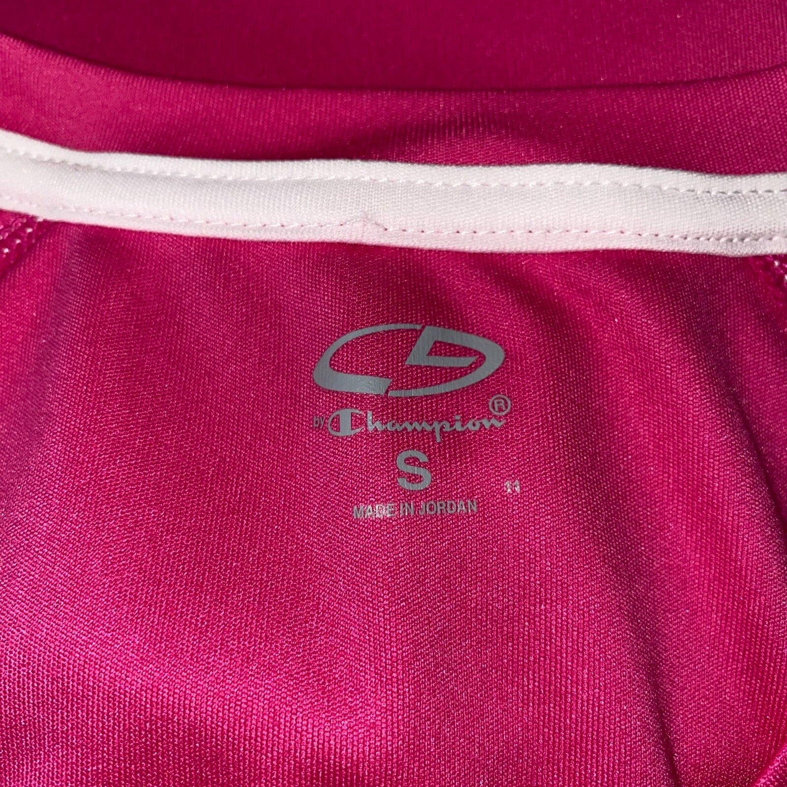 Champion Womans Small S Solid Pink Polyester Slee… - image 4